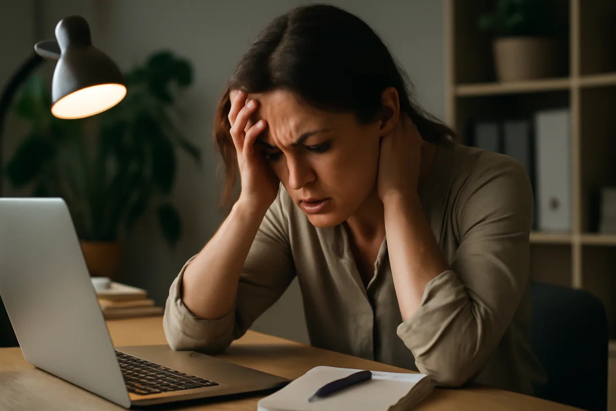 Stanchezza e tensione costante: cosa fare quando lo stress diventa fisico
